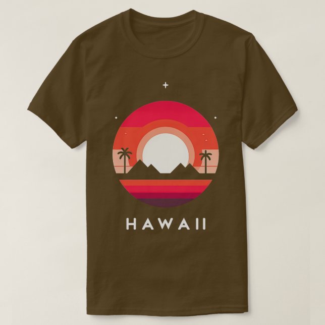Hawaii Tropical Paradise ArtHemd 2 T-Shirt (Design vorne)