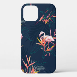 Hawaii Tropischer Flamingo mit Bird of Paradise Fl Case-Mate iPhone Hülle