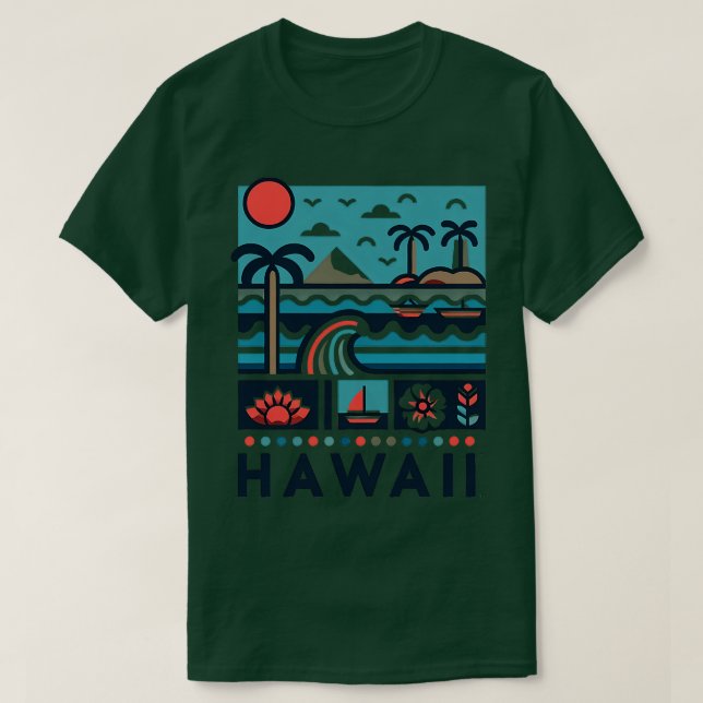 Hawaii TShirt 11 (Design vorne)