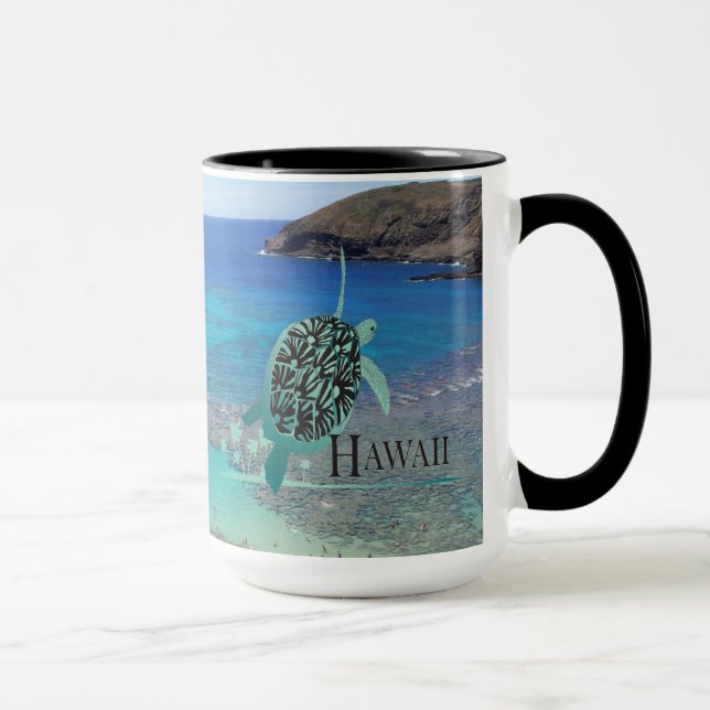 Hawaii Turtle Coffee Cup Tasse (Rechts)