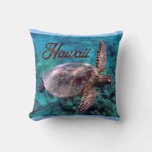 Hawaii Turtle Pillow Kissen