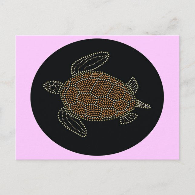 Hawaii Turtle Postkarte (Vorderseite)