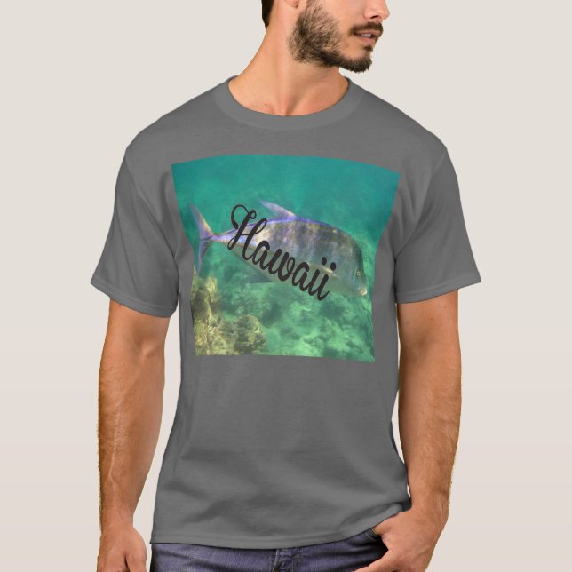 Hawaii Ulua Fish T-Shirt (Vorderseite)