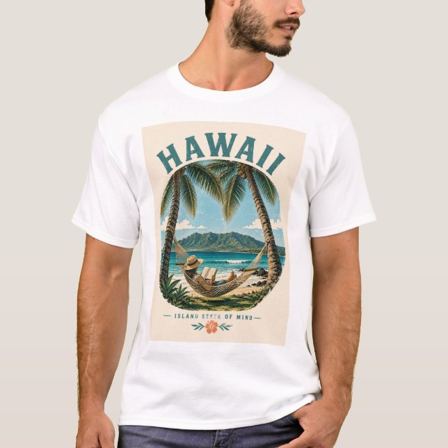 Hawaii Urlaub T-Shirt (Vorderseite)