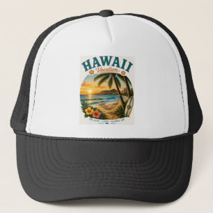 Hawaii Urlaub Truckerkappe