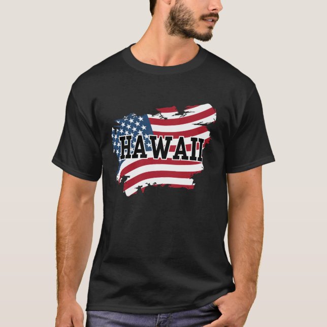 Hawaii USA T-Shirt (Vorderseite)