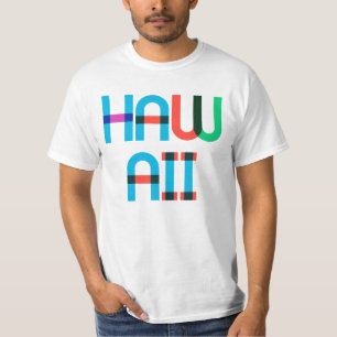 Hawaii Vintag Retro Colorful 90er Pop Art T-Shirt