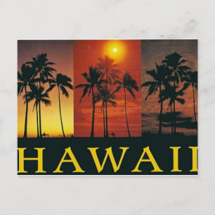 Hawaii Vintage Postkarte