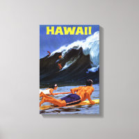Hawaii Vintage Travel Poster neu