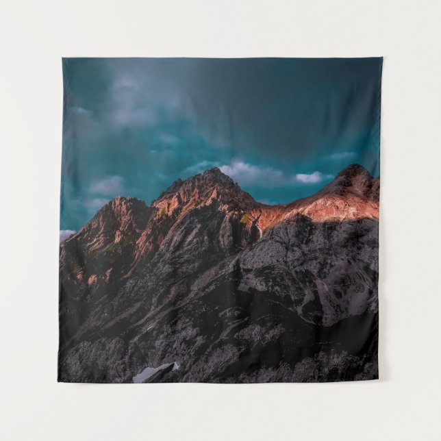 HAWAII VOLCANO DIGITAL WALLPAPIER WANDTEPPICH (Vorderseite)