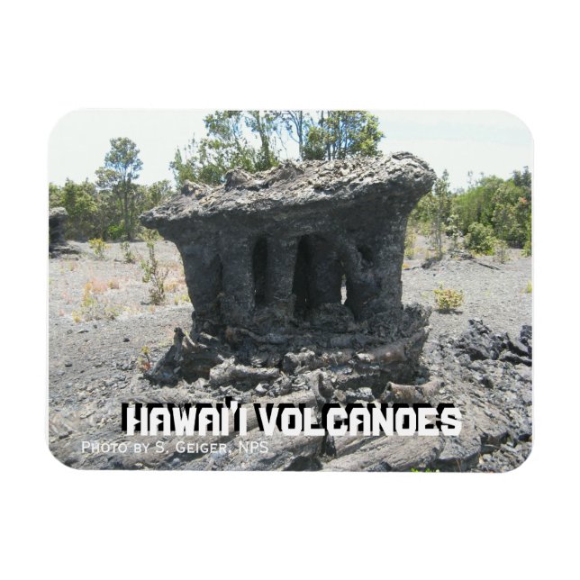 Hawai'i Volcanoes Magnet (Horizontal)