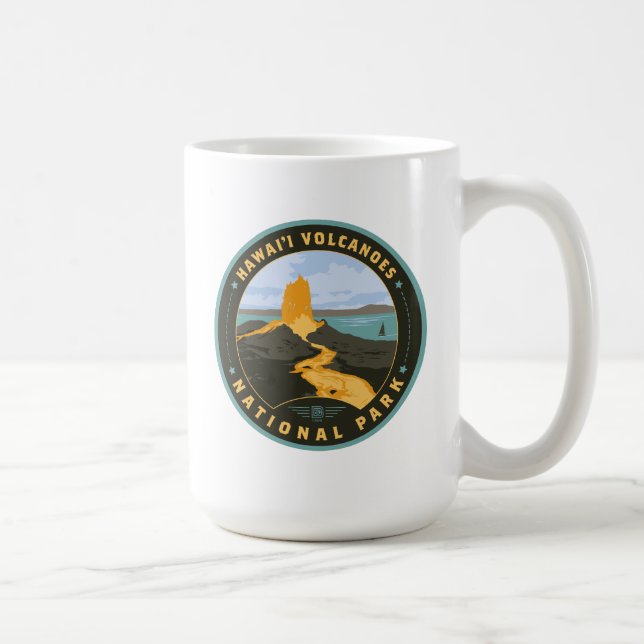 Hawaii Volcanoes National Park Kaffeetasse (Rechts)