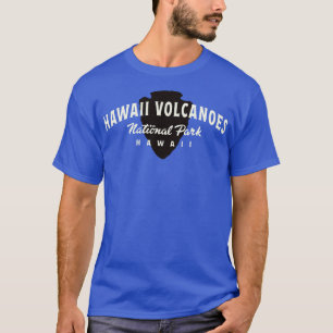Hawaii Volcanoes Nationalpark Arched Text Tan T-Shirt