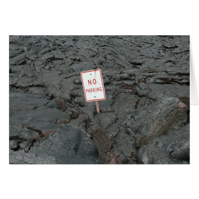 Hawai'i Volcanoes Nationalpark Blank Card (Vorderseite (Horizontal))