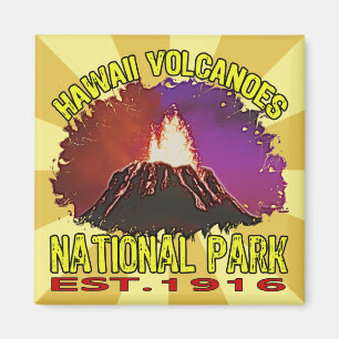 Hawaii Volcanoes-Nationalpark Magnet