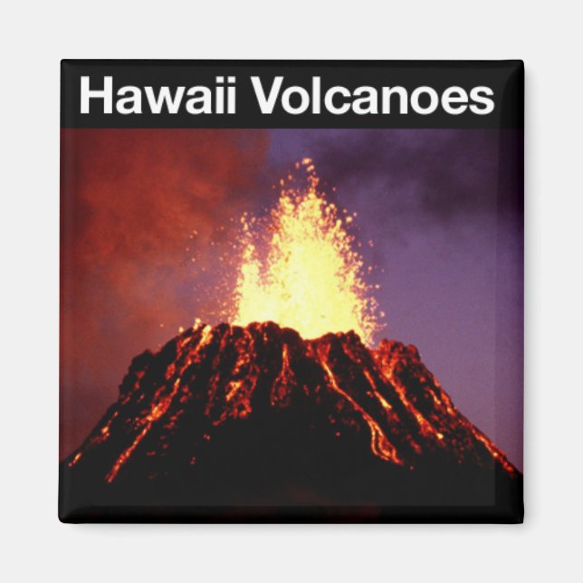 Hawaii Volcanoes-Nationalpark Magnet (Vorne)