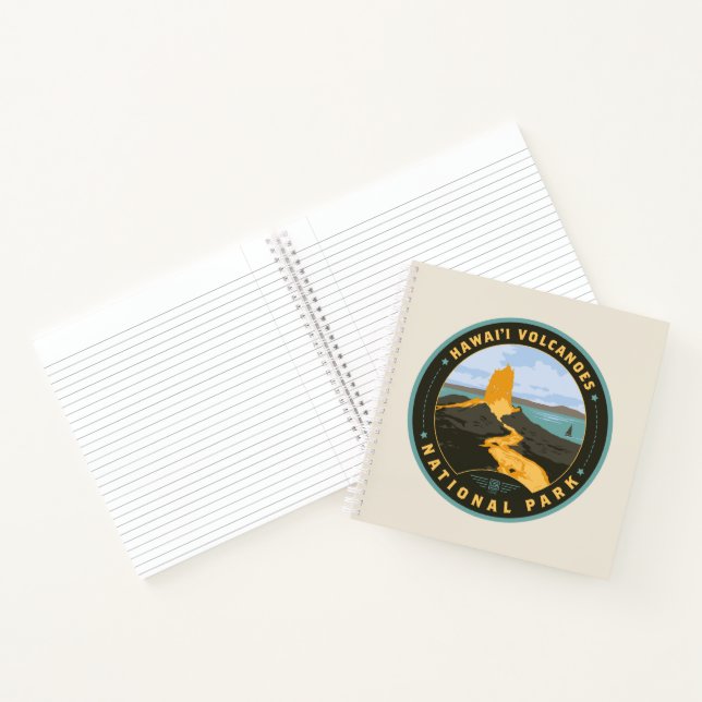 Hawaii Volcanoes-Nationalpark Notizbuch (Innenseite)