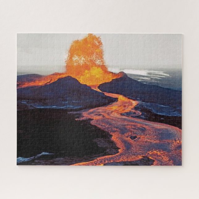 Hawaii Volcanoes-Nationalpark Puzzle (Horizontal)