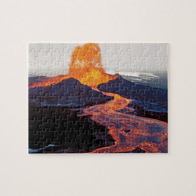 Hawaii Volcanoes-Nationalpark Puzzle (Horizontal)