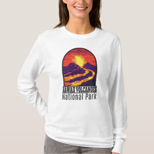 Hawaii Volcanoes Nationalpark Vintag T-Shirt