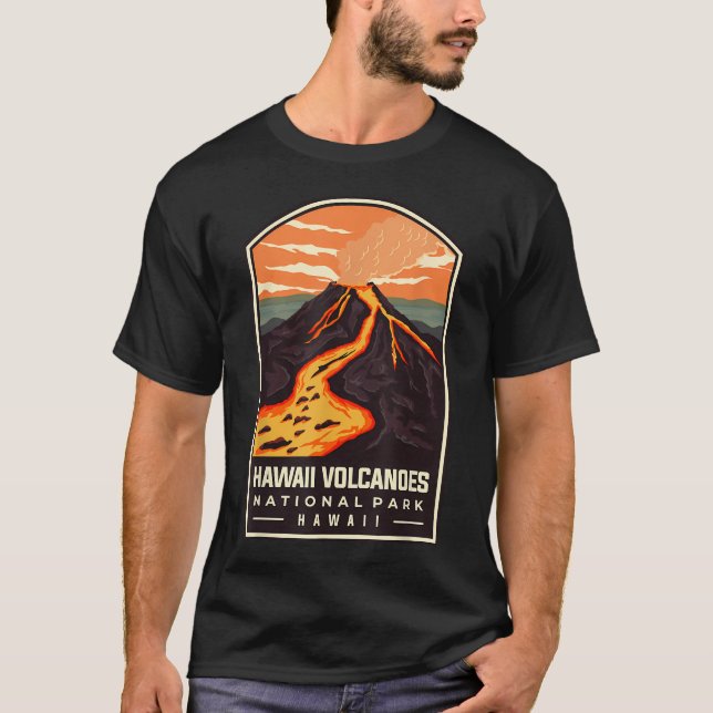 Hawaii Vulkane National T-Shirt (Vorderseite)