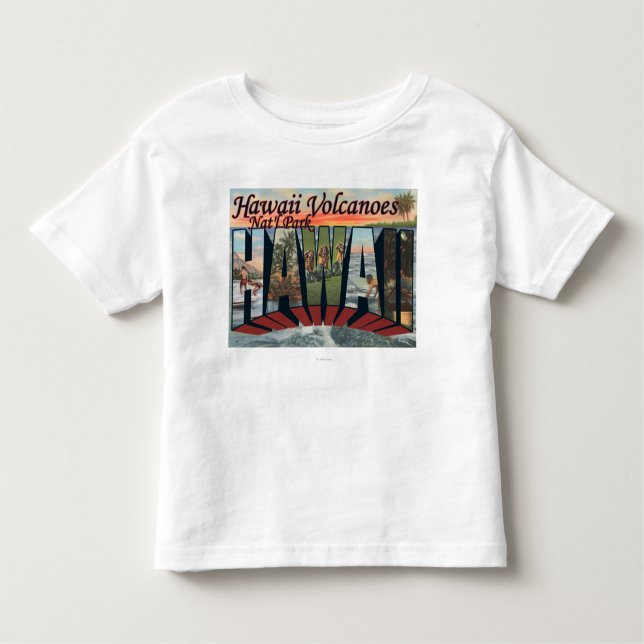 Hawaii-Vulkane Nationalpark, Hawaii Kleinkind T-shirt (Vorderseite)
