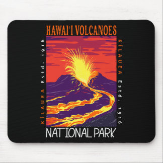 Hawaii Vulkane Nationalpark Kilauea Vulkan Vin Mousepad