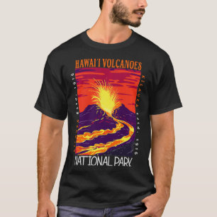 Hawaii-Vulkane-Nationalpark Kilauea-Vulkan Vin T-Shirt