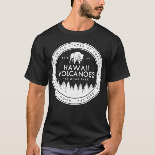 Hawaii Vulkane Nationalpark T-Shirt Vintage Sticke