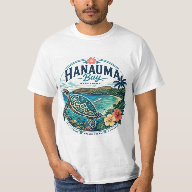 Hawaii-Wale T-Shirt (Vorderseite)