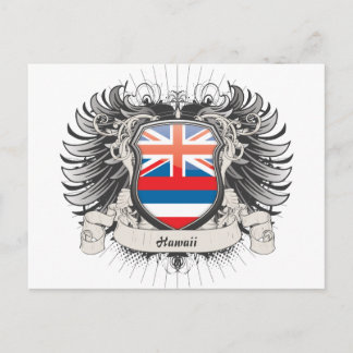 Hawaii-Wappen Postkarte