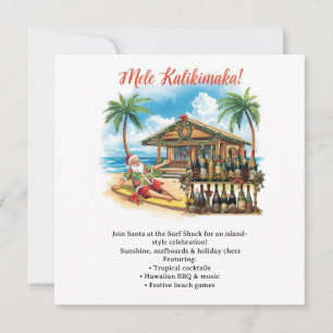 Hawaii Weihnachtsfeier Hawaii „Mele Kalikimaka!“ Save The Date