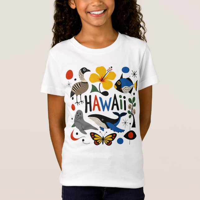 Hawaii Wild Und Wunderbar T-Shirt (Vorderseite)