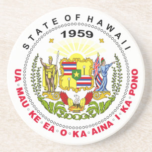 Hawaii-Zeichen Getränkeuntersetzer