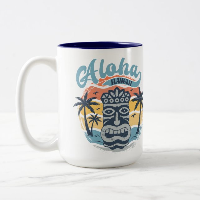 Hawaii Zweifarbige Tasse (Links)