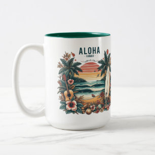 Hawaii Zweifarbige Tasse