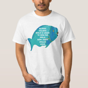 HawaiiAloha Papageien-Fische T-Shirt