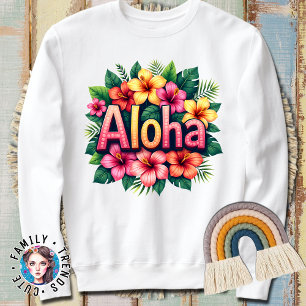 Hawaiian Aloha Blume Sweatshirt