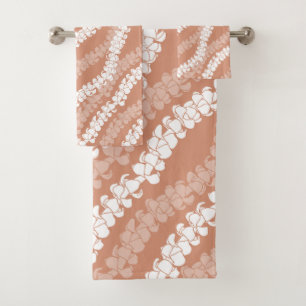 Hawaiian Aloha druckt tropisches Muster Badhandtuch Set