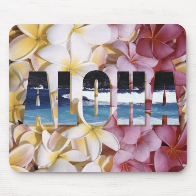 Hawaiian "Aloha" Mousepad (Vorne)