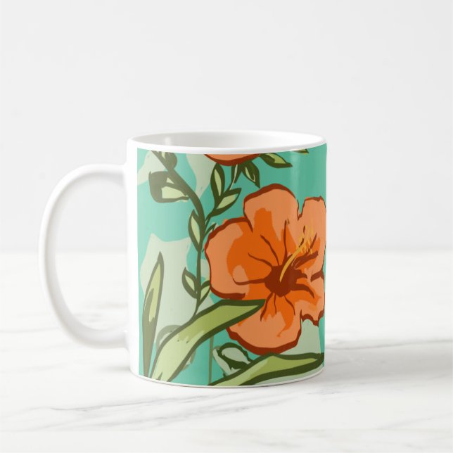 HAWAIIAN ART KAFFEETASSE (Links)