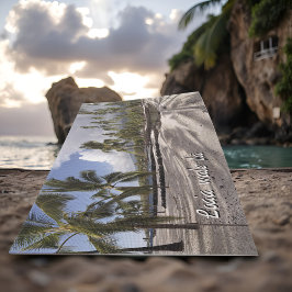 Hawaiian Beach Friedlich Kona Küste Yogamatte