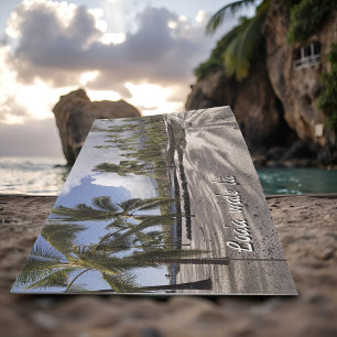 Hawaiian Beach Friedlich Kona Küste Yogamatte