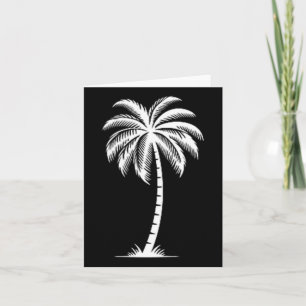 Hawaiian Beach Sommerurlaub Frauen Palmen Tree Karte