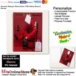Hawaiian Beauty's Online Store (HB's Online Store) Planer