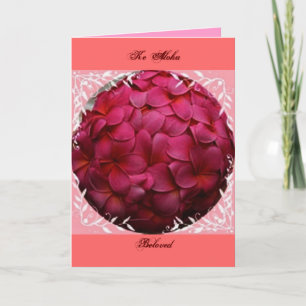 Hawaiian Birthday Card Karte