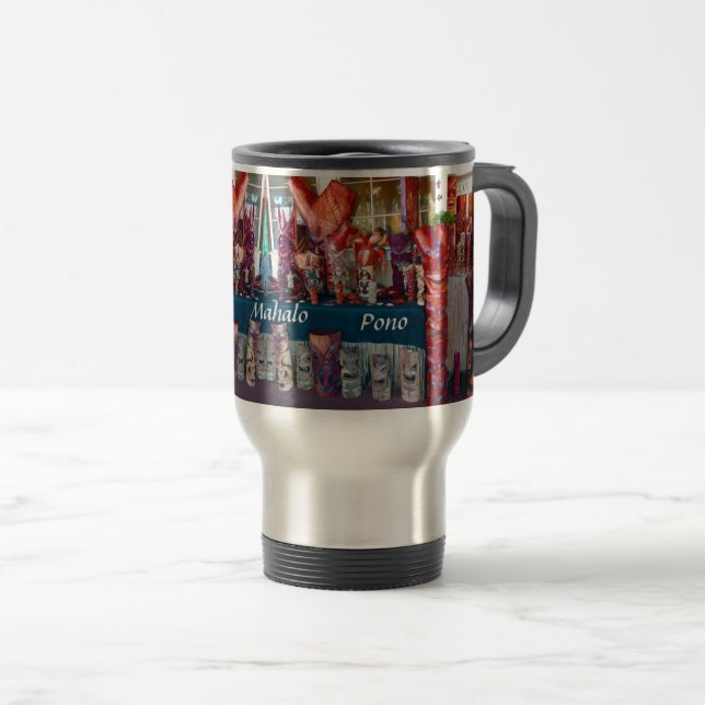 Hawaiian Blessing Travel Mug Reisebecher (VorderseiteRechts)