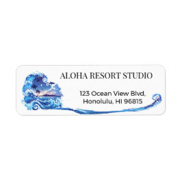 Hawaiian Blue - Reply Address