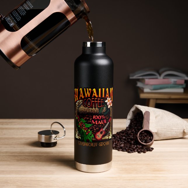 Hawaiian Coffee Insull Water Flasche (Kaffee)