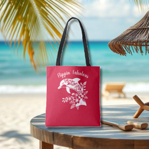Hawaiian Dolphin-Flippin' Fabulous-Cherry Red